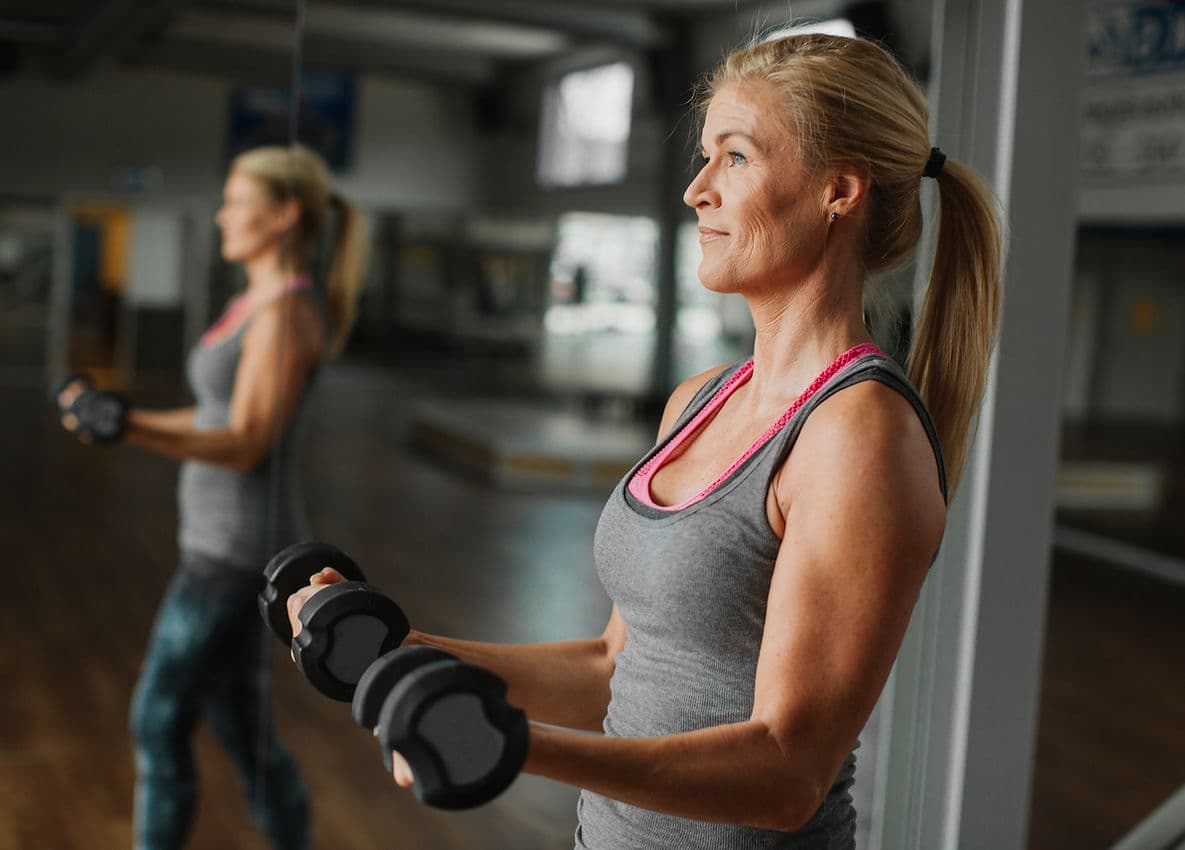 Dumbbell class at Elevated Fitness